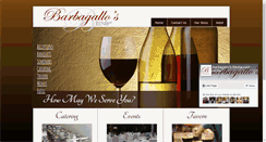 Desktop Screenshot of barbagallos.com